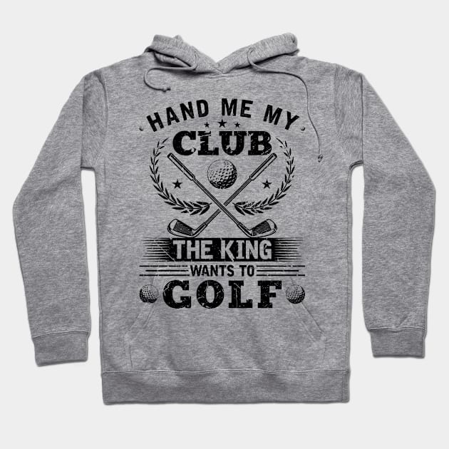 Funny Golf Hoodie by Humbas Fun Shirts